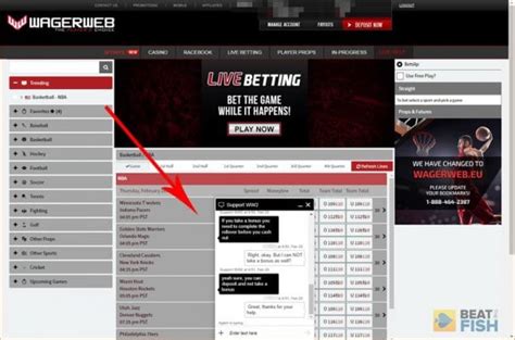 wagerweb live chat.